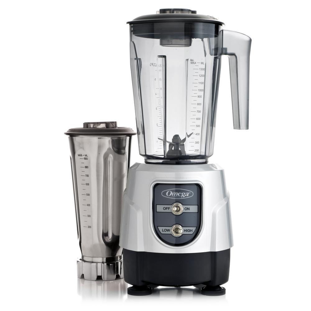 1 HP 48 oz. 2-Speed Silver Blender