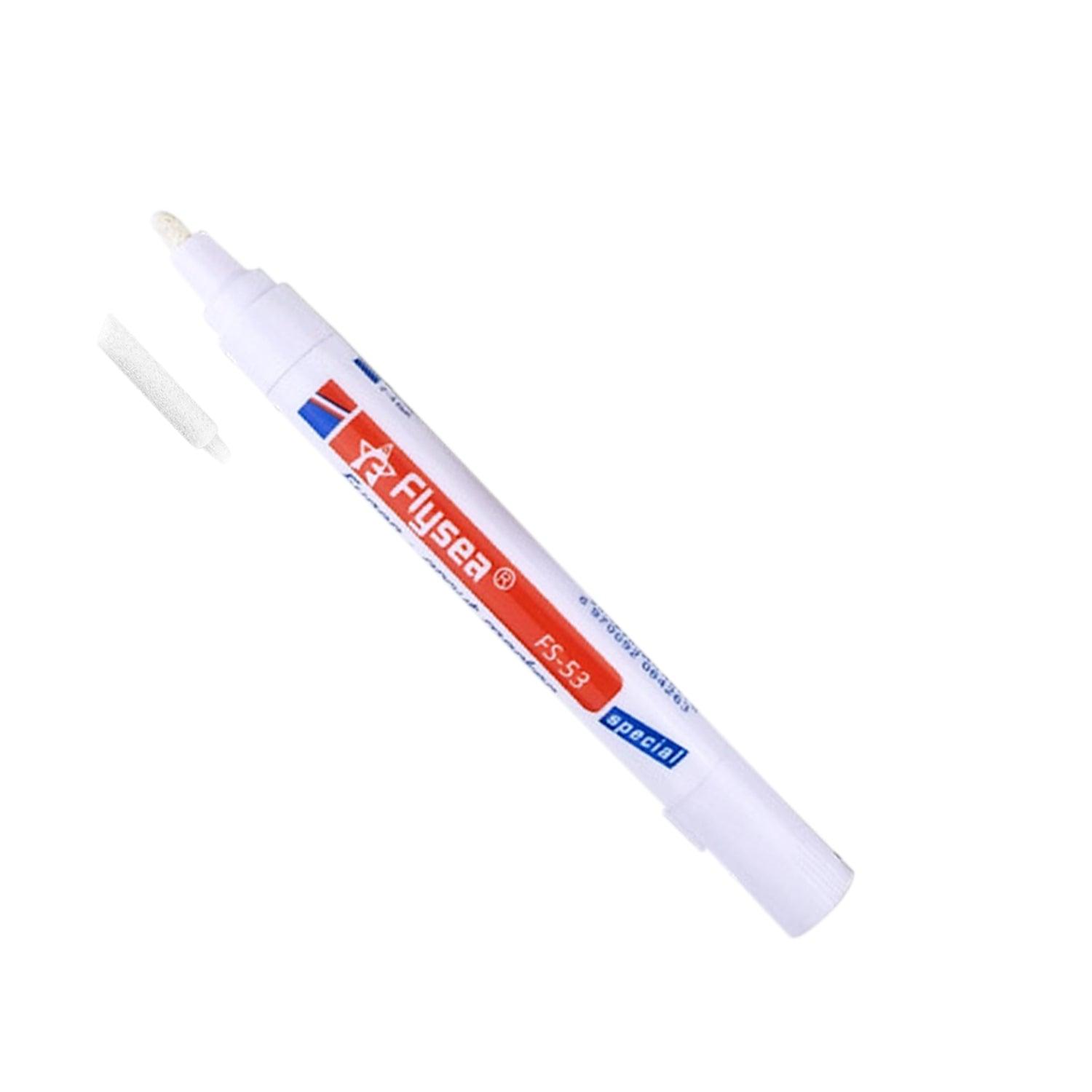 Grout Marker Grout Tile Pen Grout Restorer Pen Renew Marker with Replacement Nib for Tile Grout Lines Tile Wall Floor Bathrooms Kitchen