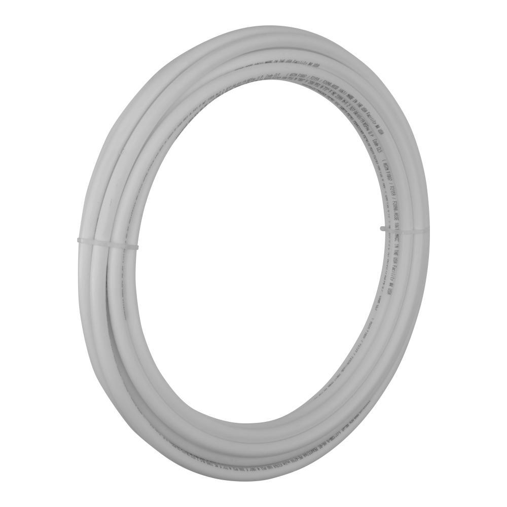 3/4 in. x 50 ft. White Coil PERT Pipe