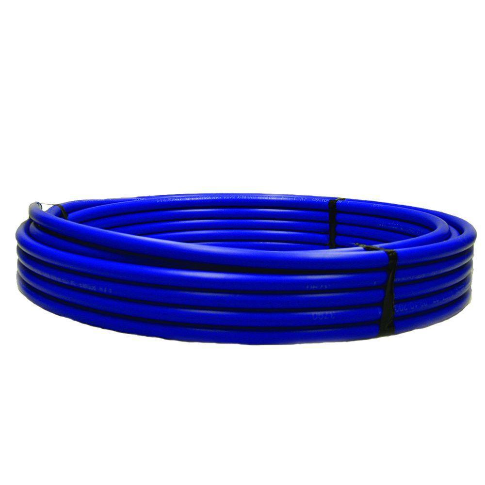 3/4 in. x 100 ft. 250 psi Polyethylene Pipe Blue