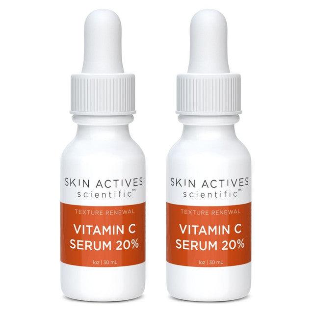 Texture Renewal Vitamin C Serum 20% 2 Pack