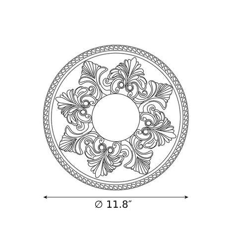 Applique en résine Ekena