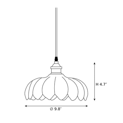 Larena Glass Pendant Lamp