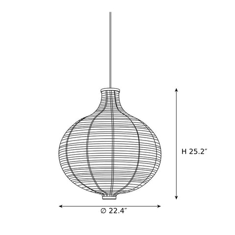Akari Villo Pendant Lamp