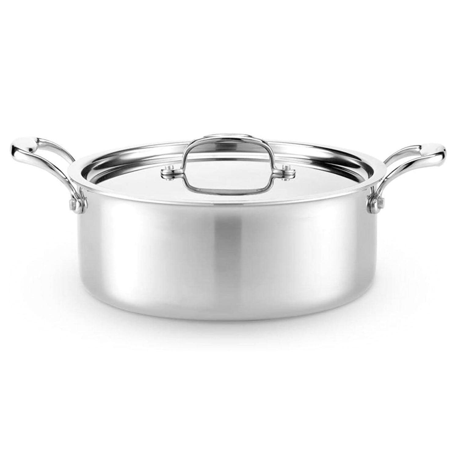 Heritage Steel 6 Quart Rondeau with Lid