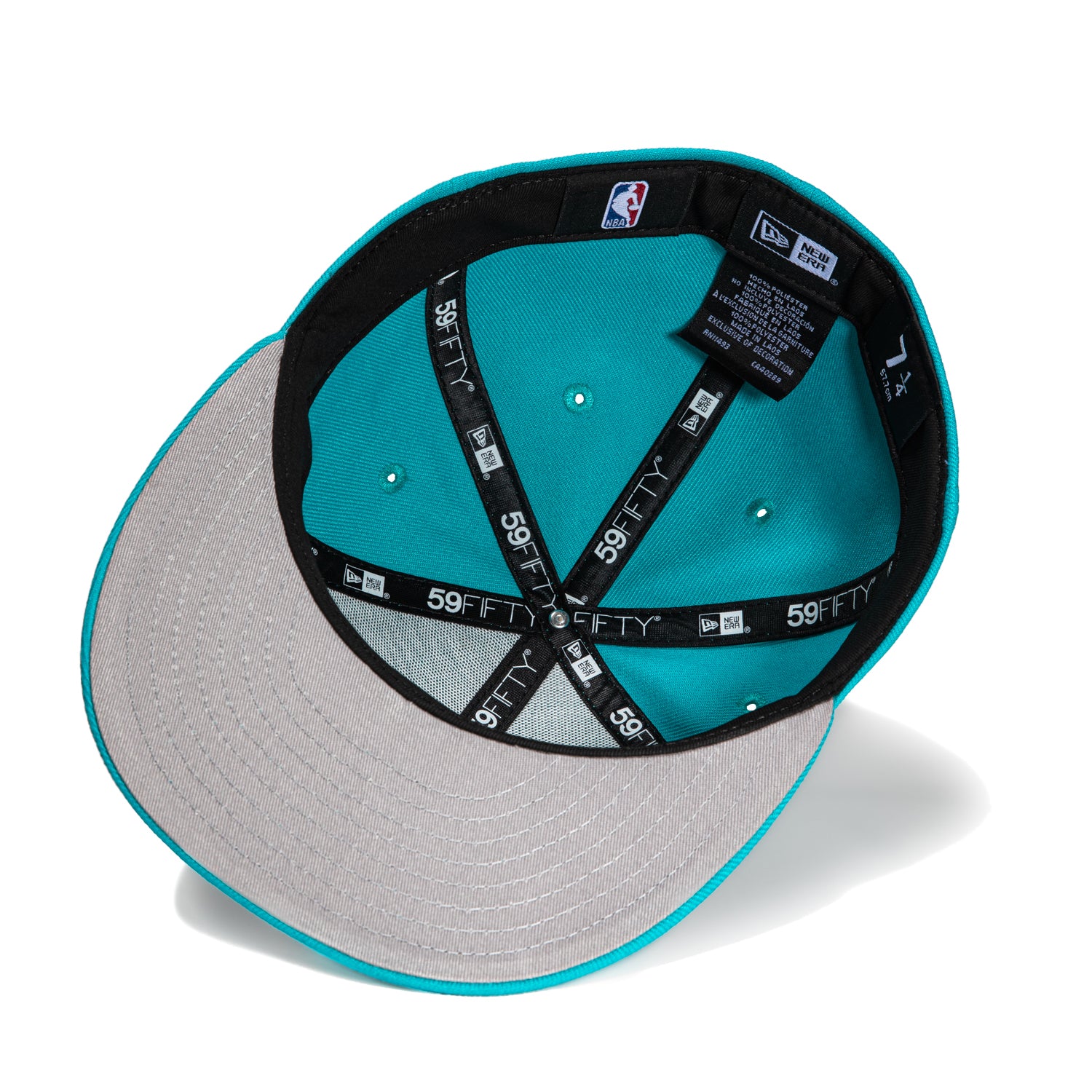 New Era 59Fifty 2023 City Brooklyn Nets Logo Patch Hat - Teal