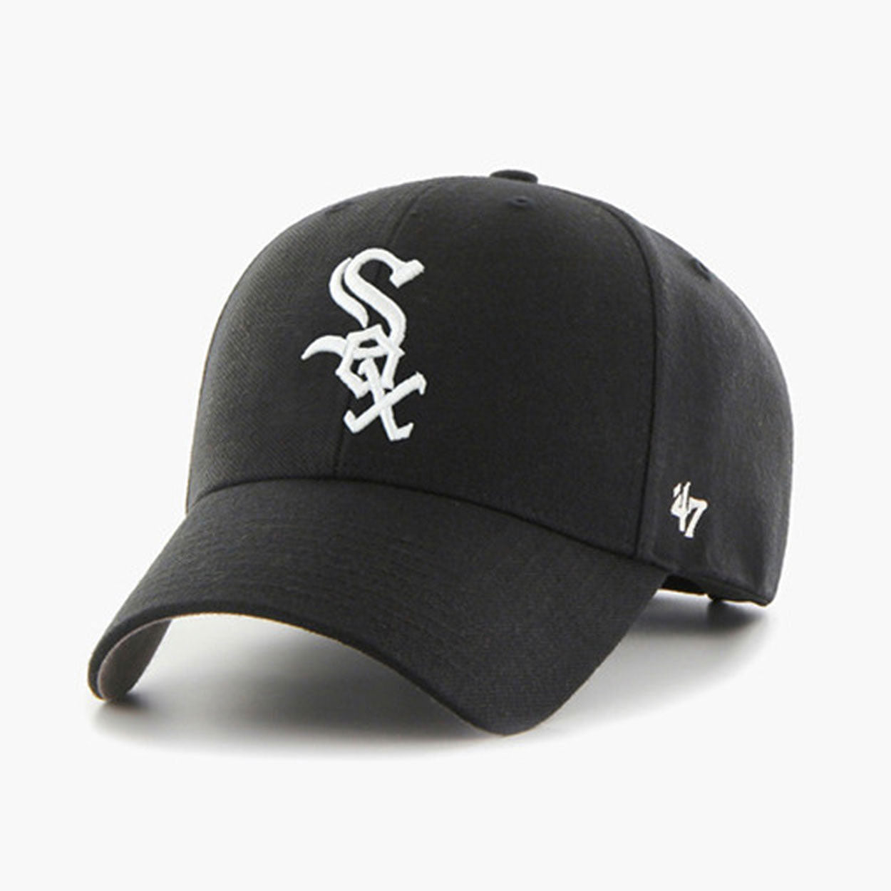 47 Brand Chicago White Sox MVP Adjustable Hat - Black