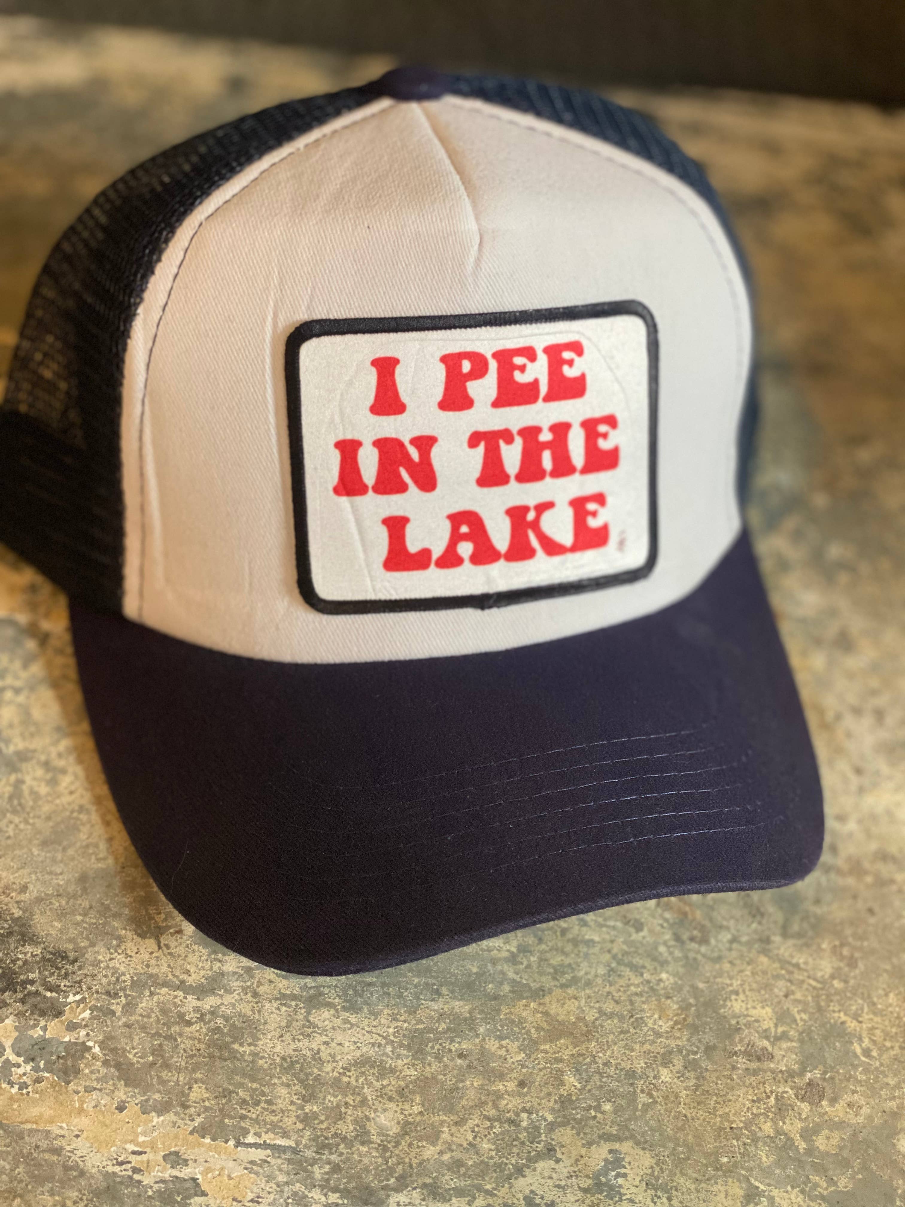 I Pee in the Lake Hat (Multiple Color Options)