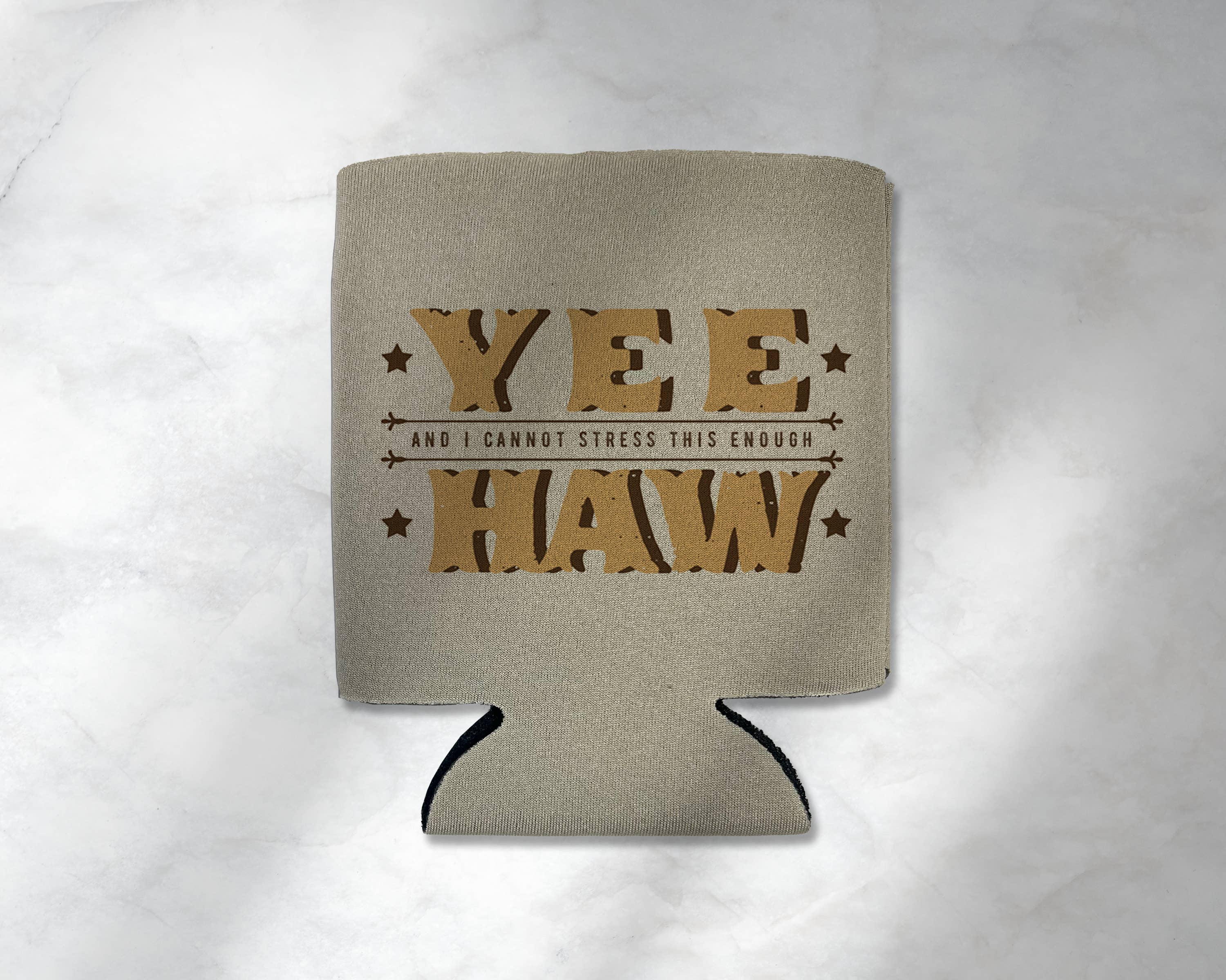 Cluster Funk Studio - Yes and I Cannot Stress This Enough Haw Koozie