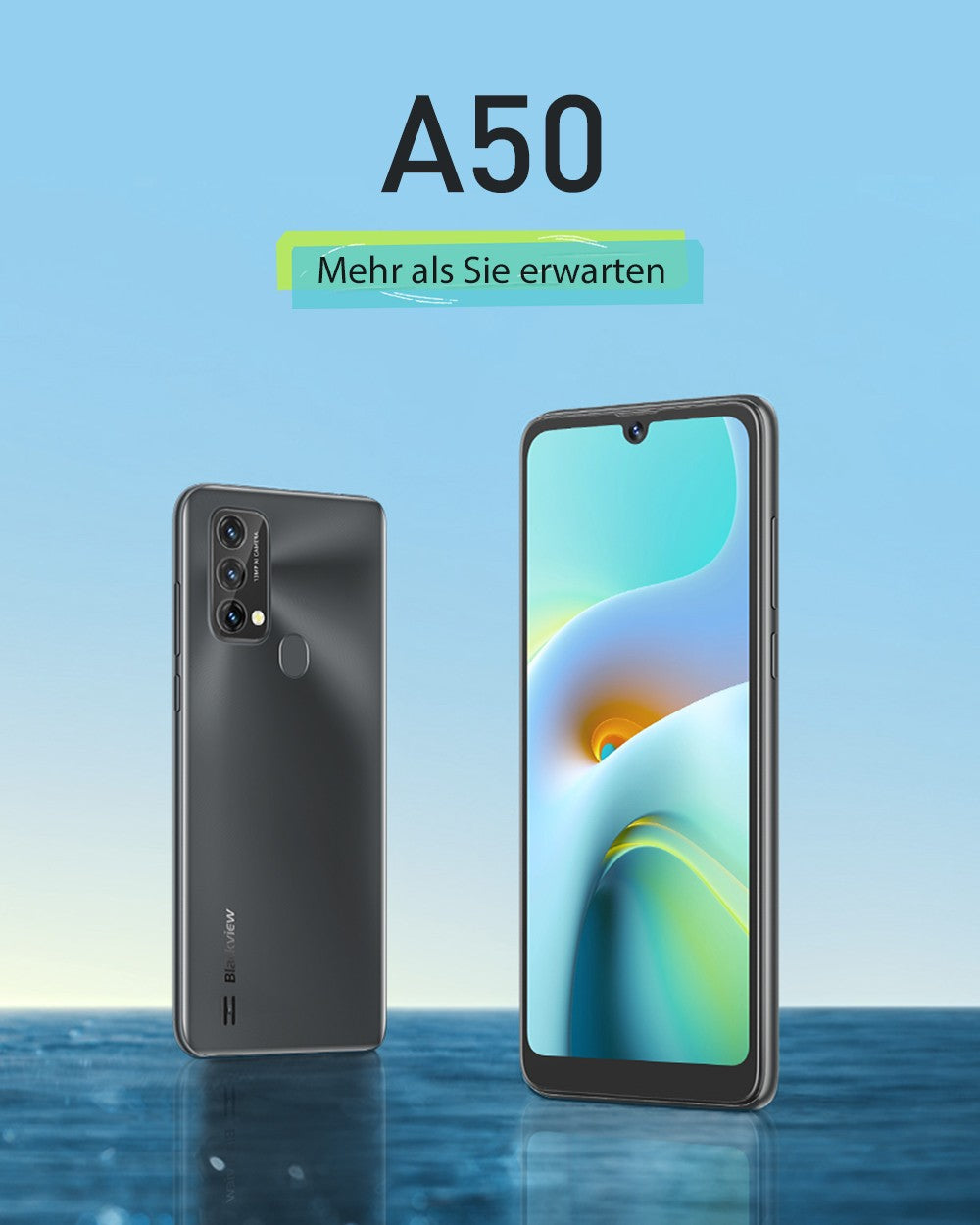 Blackview A50 Deutsch Visual
