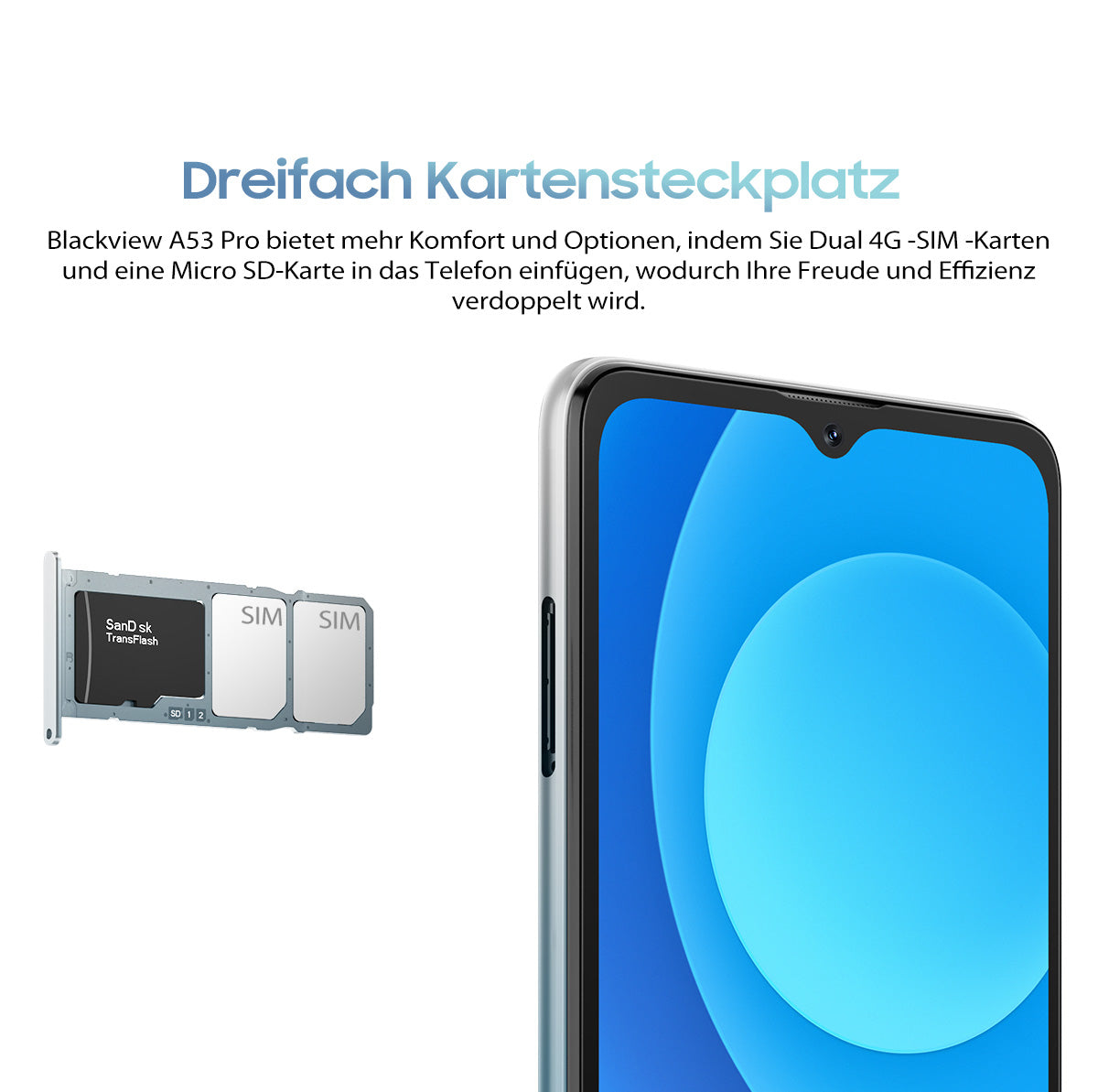 Blackview A53 Pro Deutsch Visual