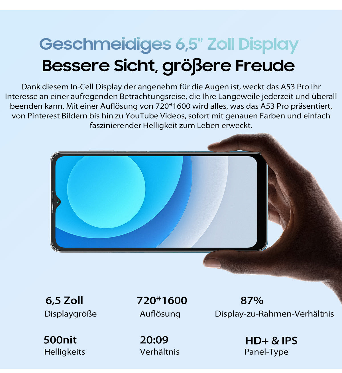 Blackview A53 Pro Deutsch Visual