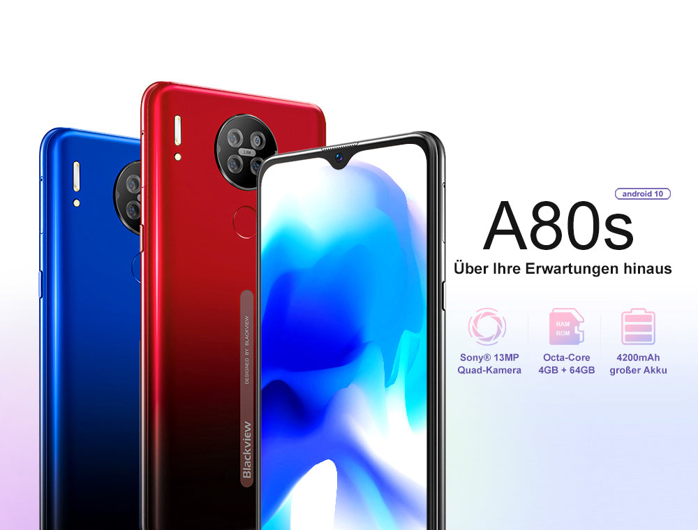 Blackview A80S Deutsch Visual