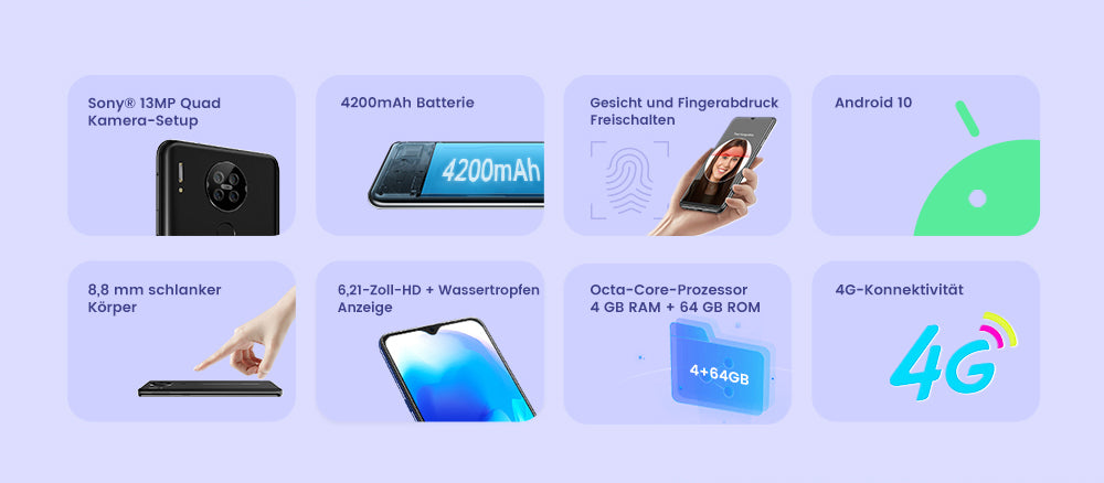 Blackview A80S Deutsch Visual