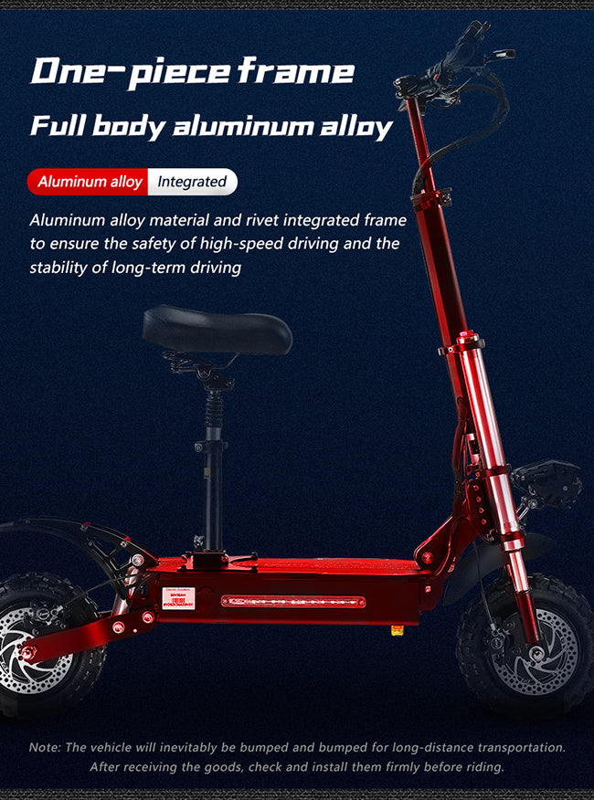 Full Suspension Electric Scooter