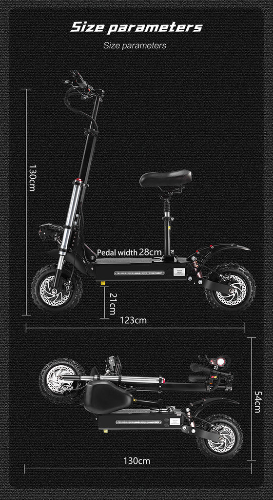Explorer Electric Scooter 6000W