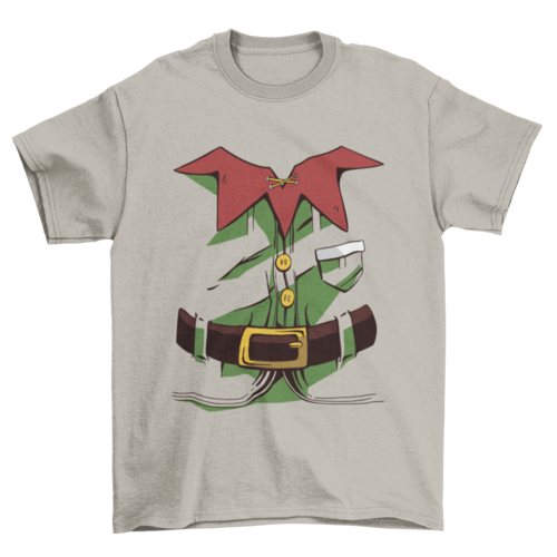 Christmas elf costume t-shirt