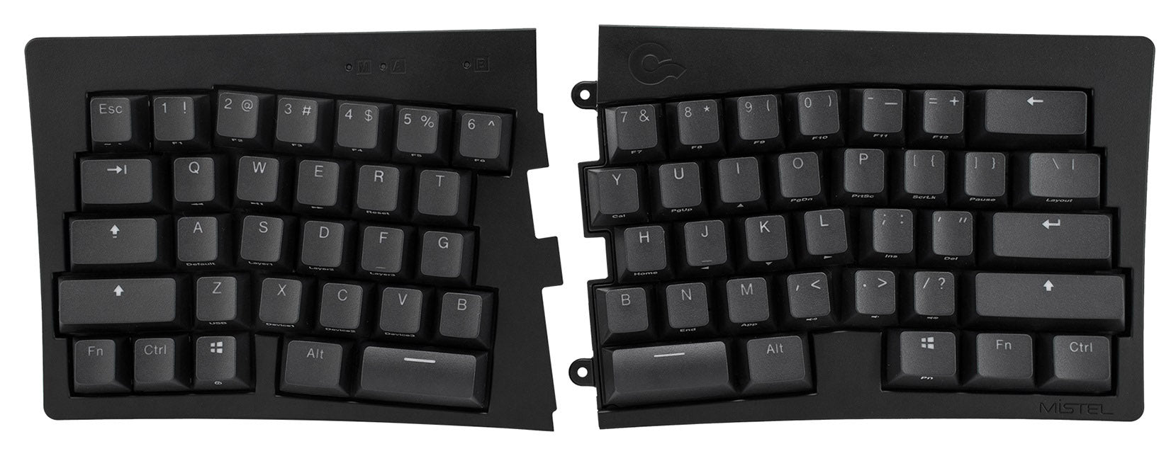 Mistel MD600 Alpha Black 60% Alice Hotswap Bluetooth RGB Mechanical Keyboard