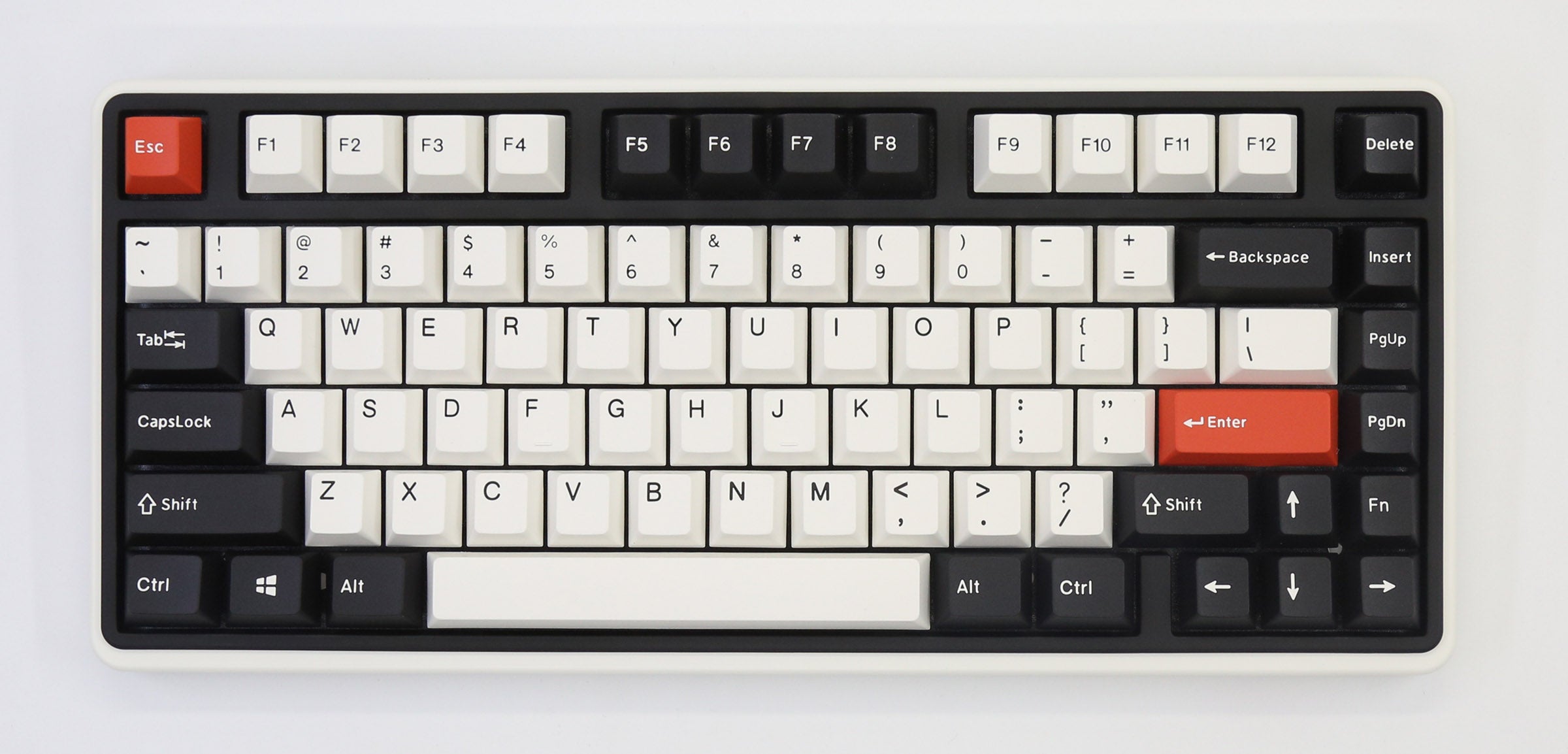 Varmilo Minilo VXH81 Retro TKL Hotswap White LED Double Shot ABS Mechanical Keyboard