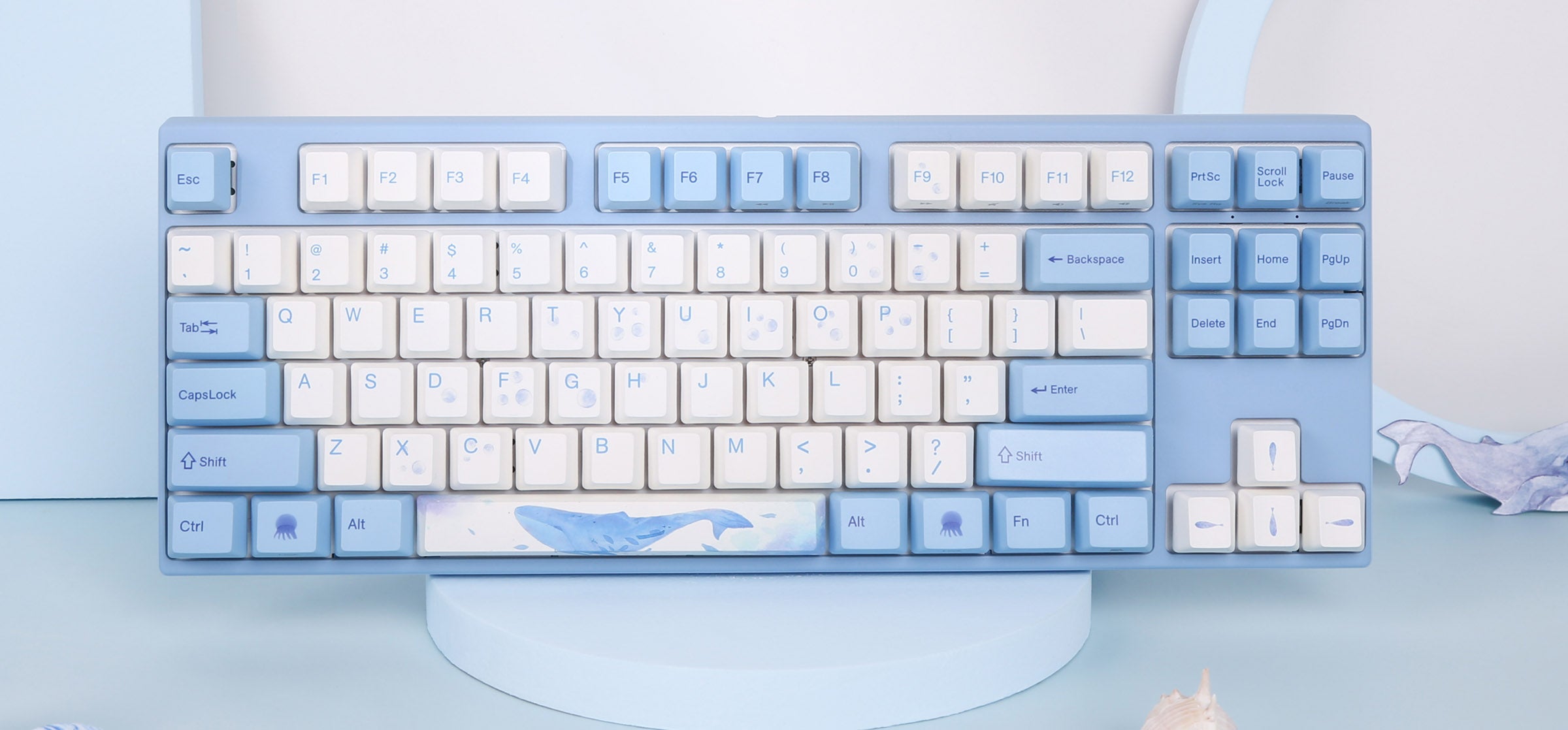 Varmilo VPH87 Sea Melody White LED Mechanical Keyboard