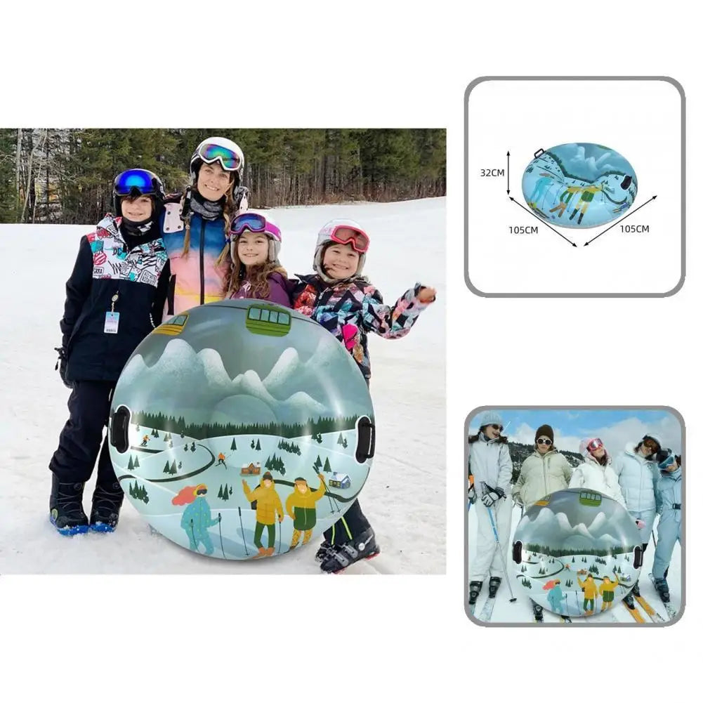 Inflatable Snow Sled For Children
