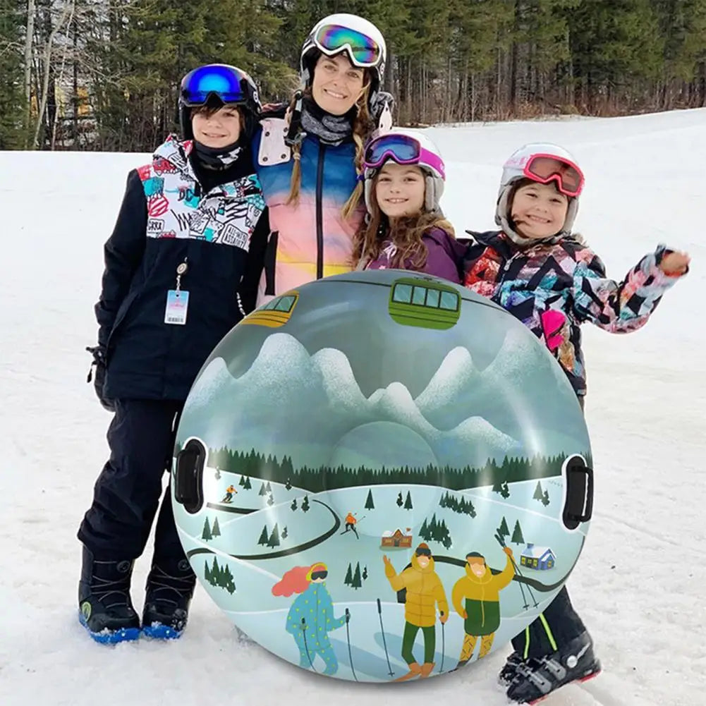 Inflatable Snow Sled For Children