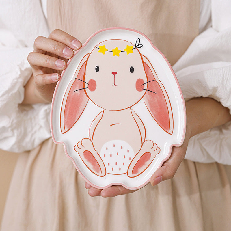 Bunny Wonderland Series 8-inch Cake Plate