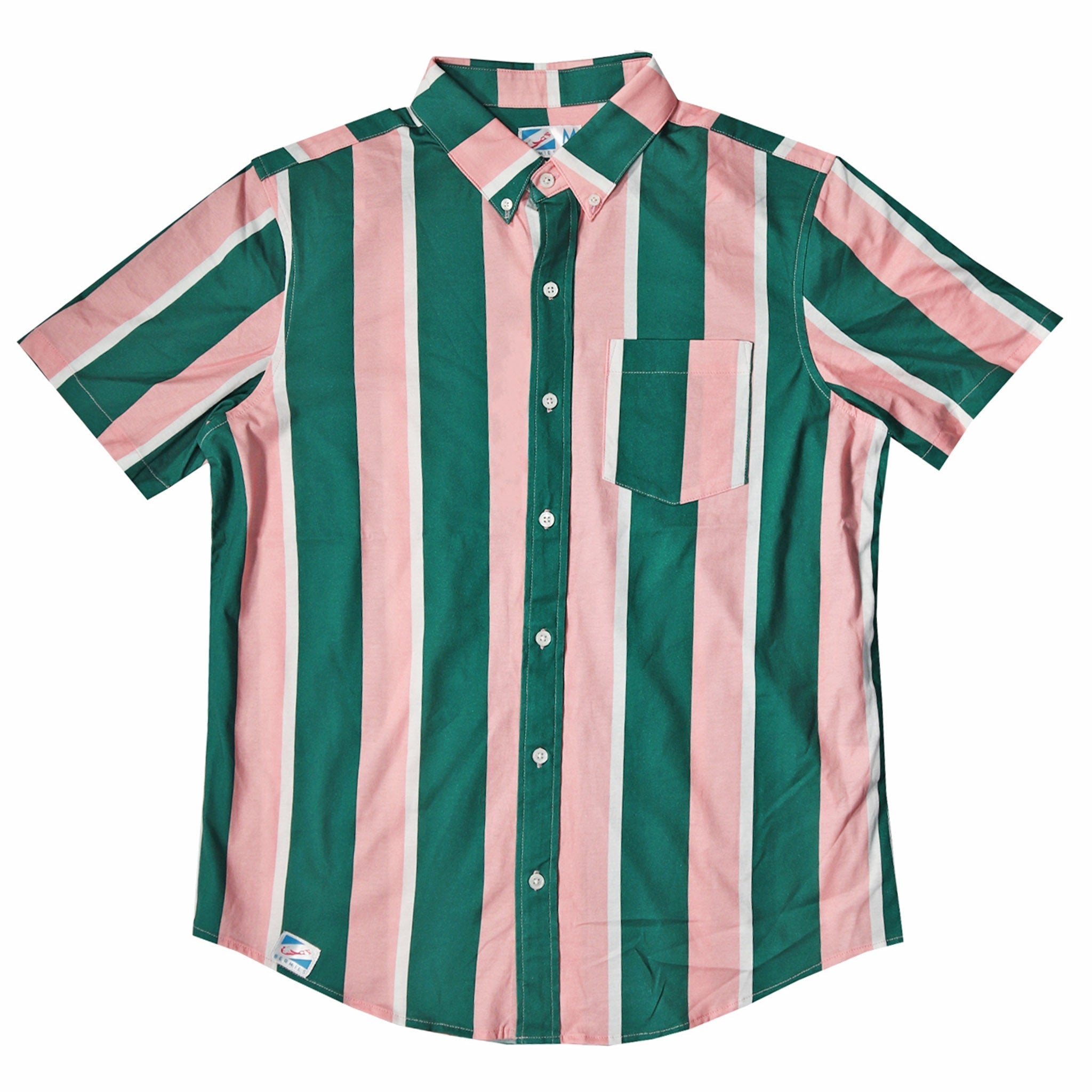Retro Stripes - Cotton Stretch Shirt