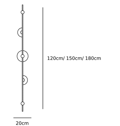 Alabaster Wall Sconce Black CAD