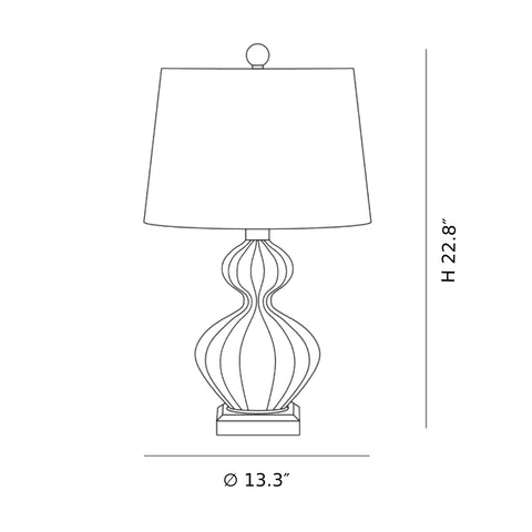 Kalebas Bureaulamp-CAD