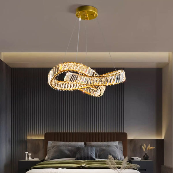 Mobius Luxury Crystal Chandelier