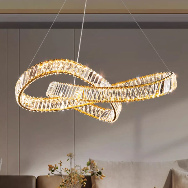 Mobius Luxury Crystal Chandelier