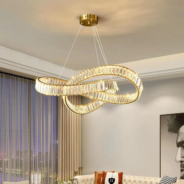 Mobius Luxury Crystal Chandelier