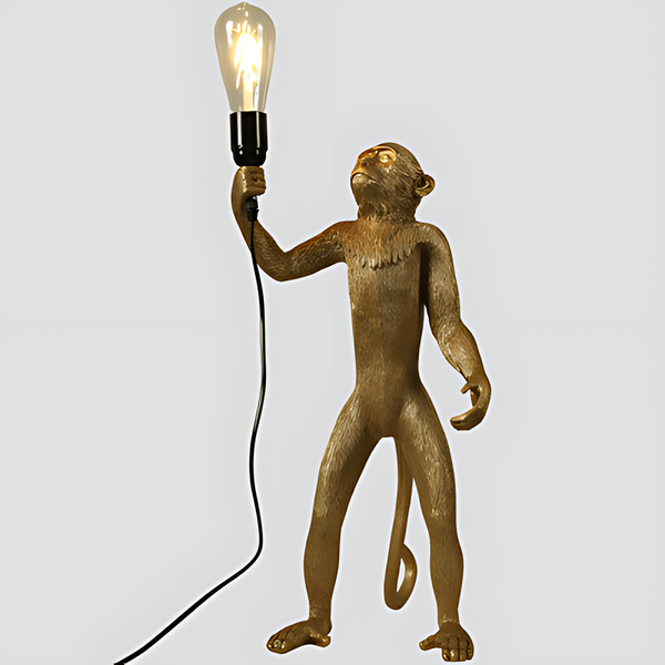 Lampe de table singe
