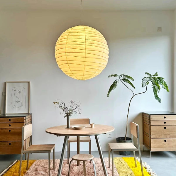 Rice Paper Pendant Light 45D