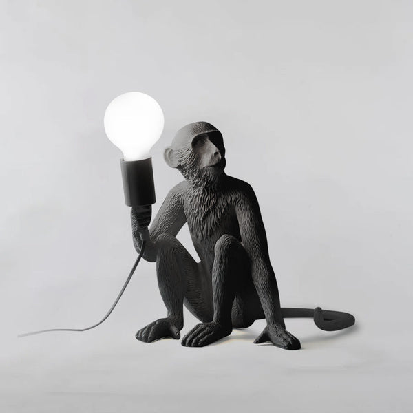 Lampe de table singe