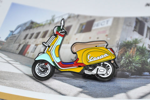 insigne d'épingle de moto vespa