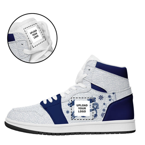 个性定制打印中国龙图案高帮运动鞋蓝白色白鞋带AJ1H-24025004_8