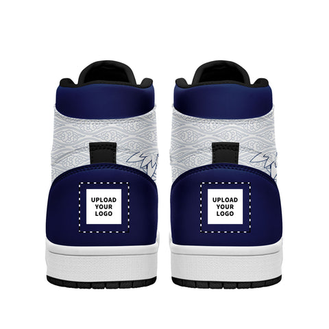 个性定制打印中国龙图案高帮运动鞋蓝白色黑鞋带AJ1H-24025004_9
