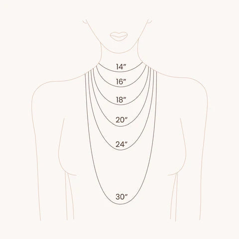 Necklace Size Chart