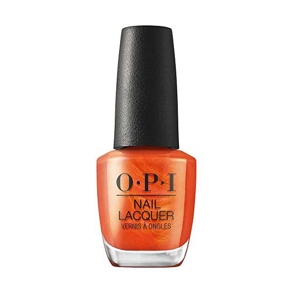 OPI Nail Polish 15mL (NLN83) OPI Nail Polish High Color Easy to Apply Orange Pearl 15mL (Nail Lacquer NLN83)