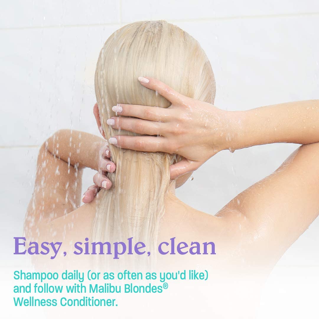 Malibu Blondes Wellness Shampoo - 9 oz by MALIBU C by MALIBU C