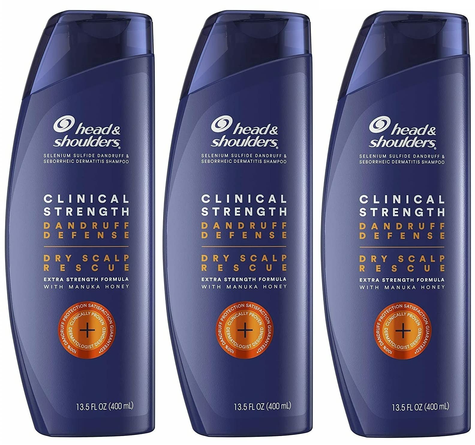 Head & Shoulders Shampoo Clinical Strength 13.5oz (3 Pack) by Head & Shoulders