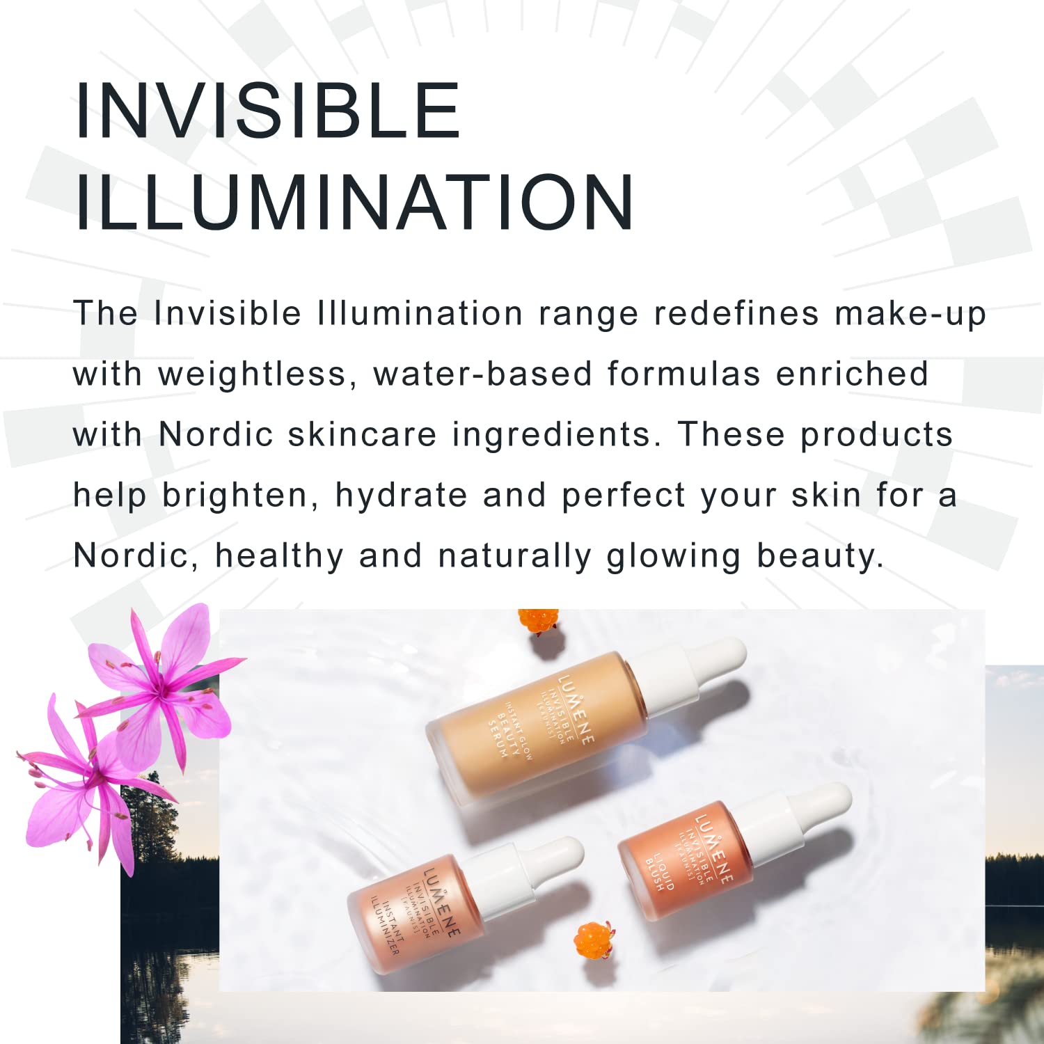 LUMENE INVISIBLE ILLUMINATION Instant Glow Beauty Serum Medium 30ml