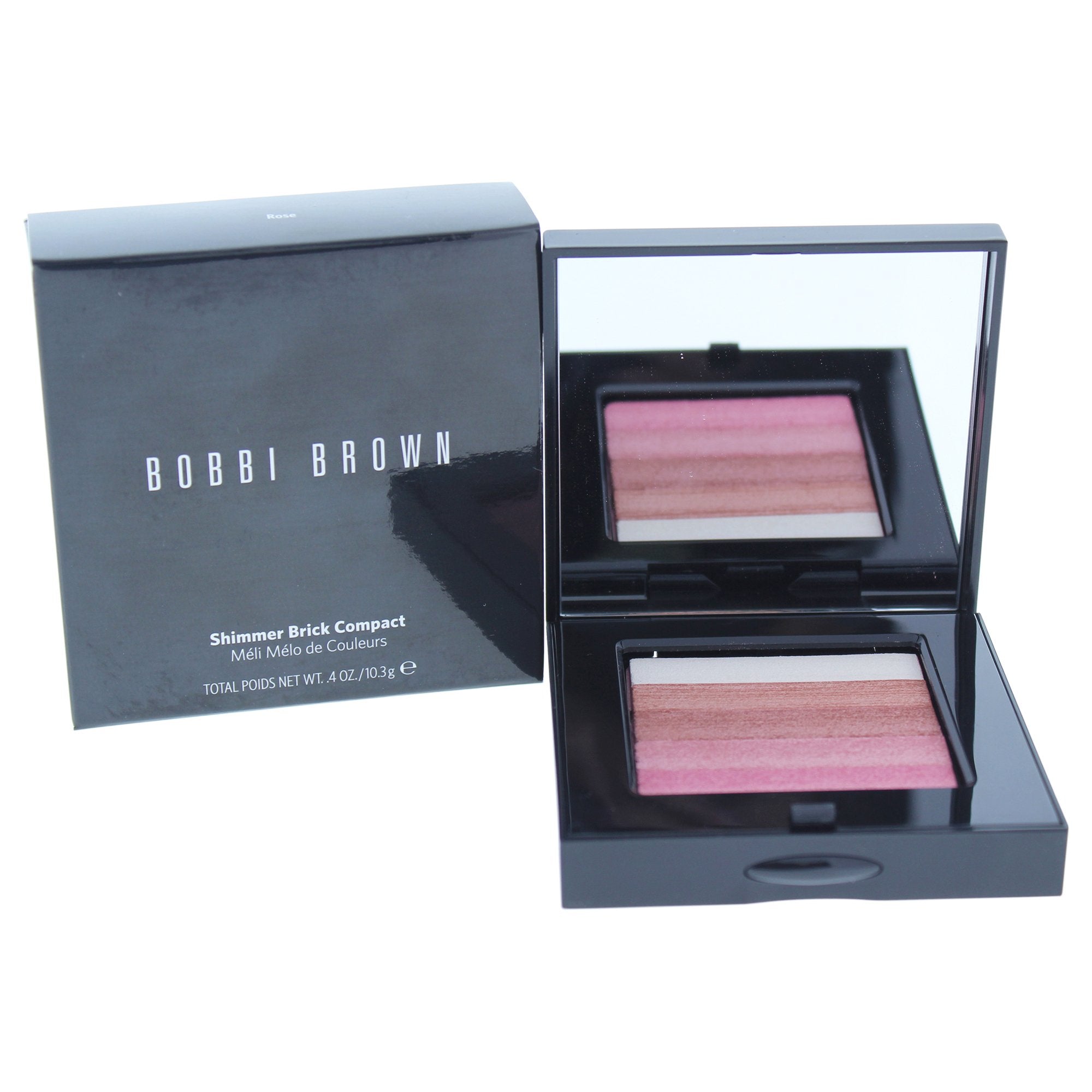 Bobbi Brown Shimmer Brick Compact Highlighter, 05 Rose, 1er Pack (1 x 10 g)