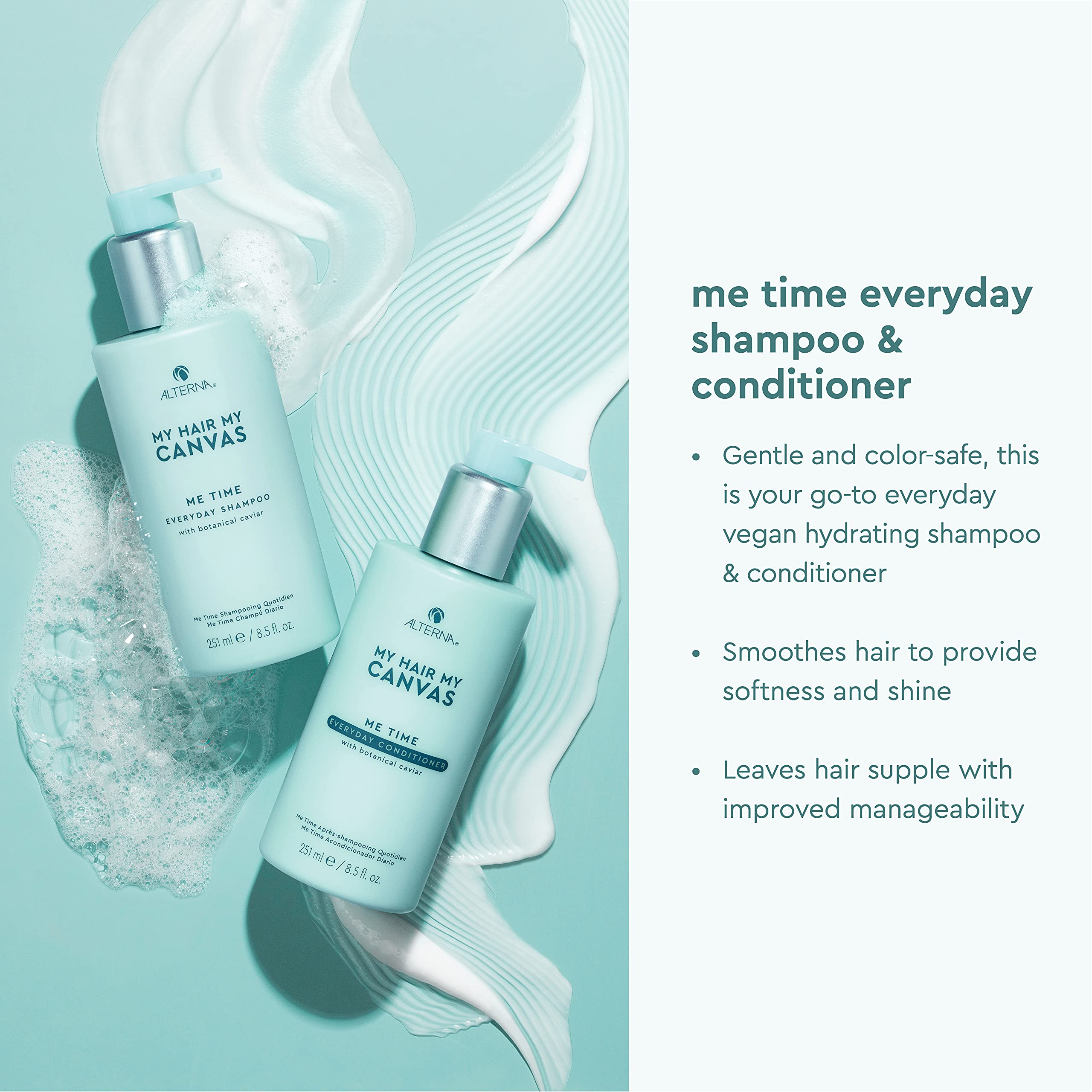 Alterna My Hair My Canvas Me Time Everyday Shampoo for Unisex 33.8 oz Shampoo