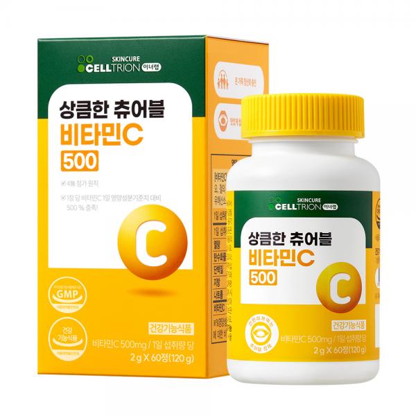 Celltrion Inner Lab Refreshing Chewable Vitamin C 500, 60 tablets, 120g, 1 unit