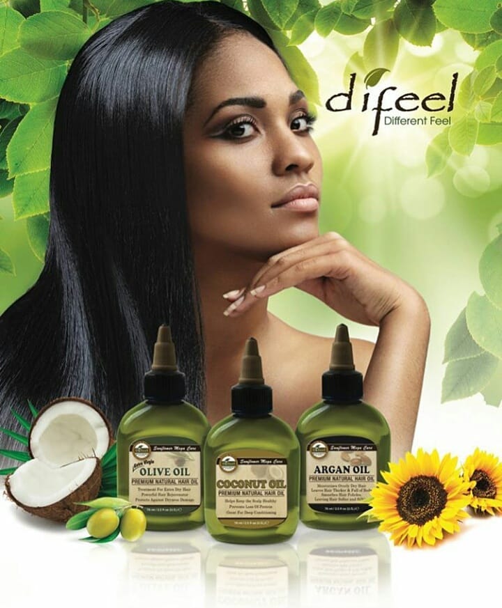 Difeel Vegan Keratin Premium Hair Oil - Anti Frizz & Shine 7.1 oz. by difeel - find your natural beauty