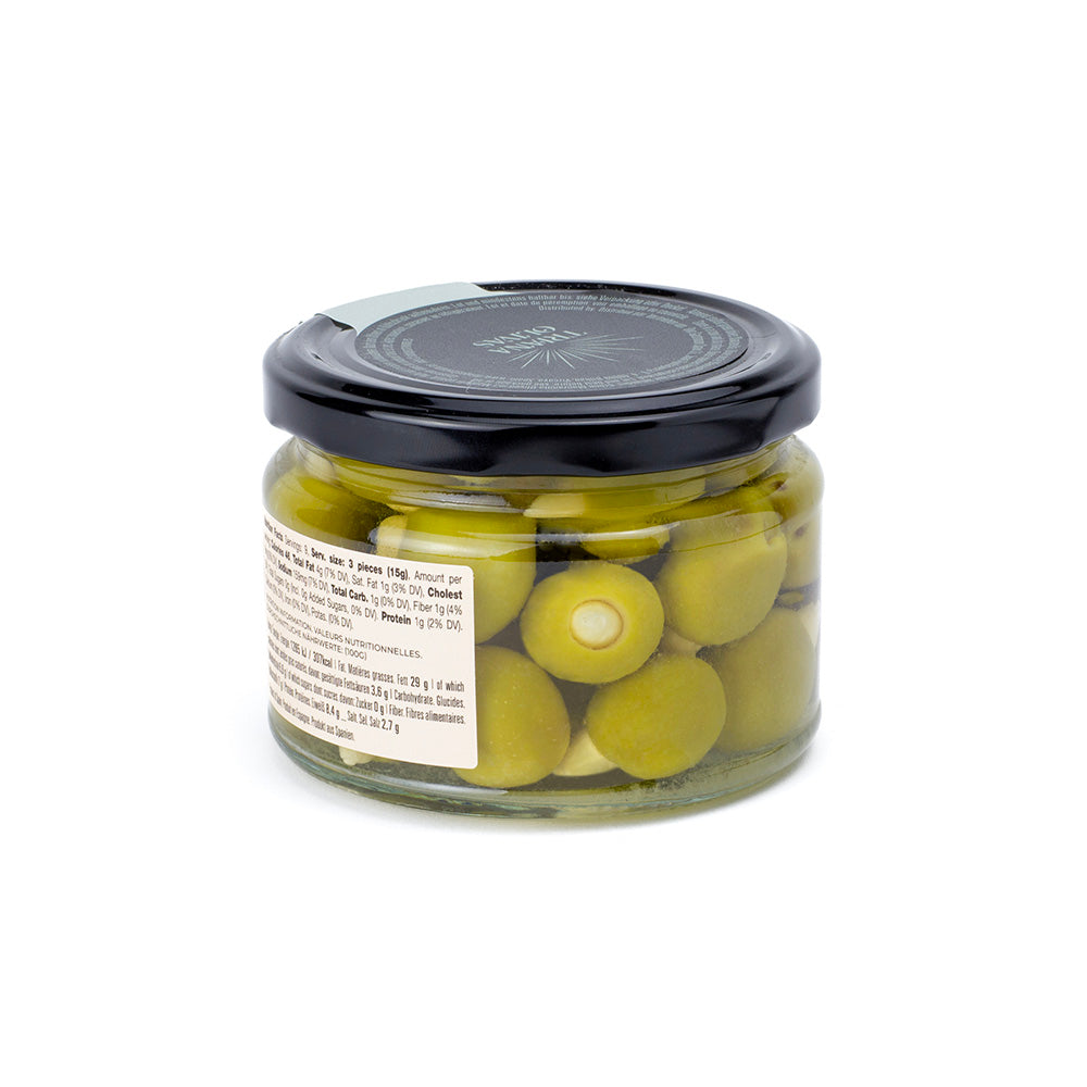 Triana Olivas Manzanilla Olives from Arahal (Seville) stuffed with Almonds