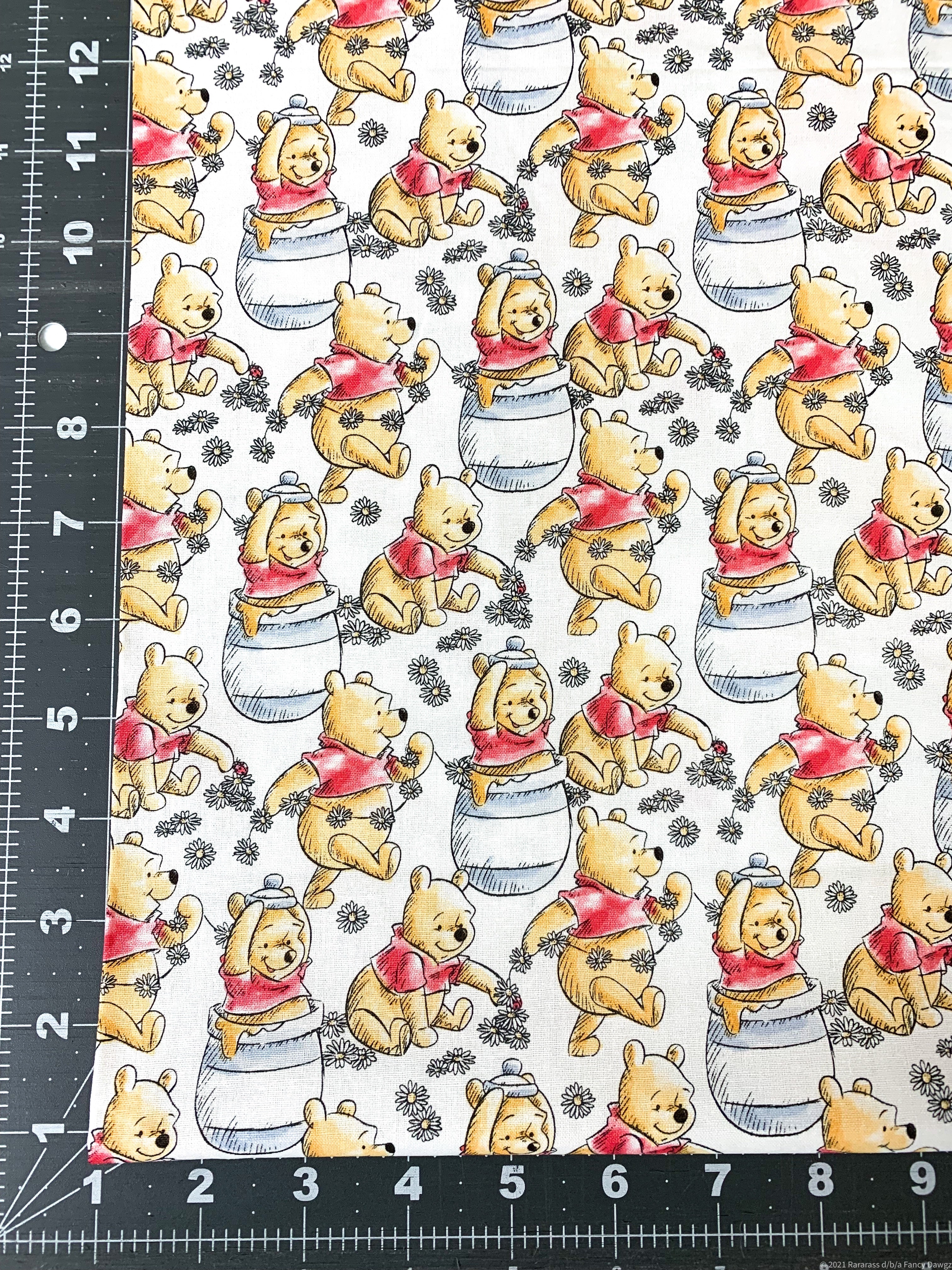 Classic Winnie the Pooh fabric Classic Pooh honeypot